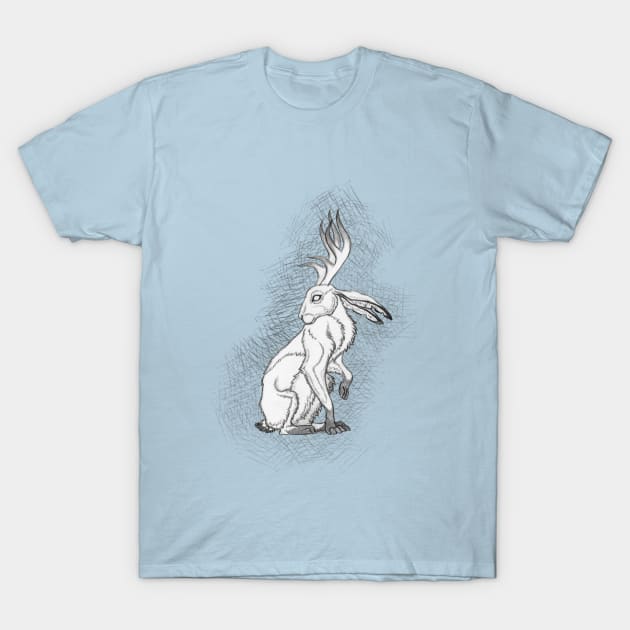 Jackalope T-Shirt by Earthy Fauna & Flora